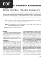Transtornos alimentares- fundamentos historicos