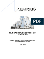 Plan Nacional de Control 2021