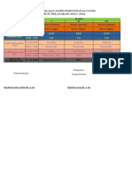 Jadwal Ujian PAS (S1) 2021-2022