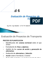 Unidad 6 - Evaluacion Proyectos Transporte