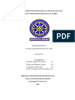 Kelompok 4 - Kebijakan Ekonomi Internasional (Tarif) - Paper PEI (REVISI)