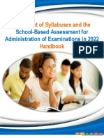 CSEC CXC SBA Treatment Handbook 2022 For LRs Version 2