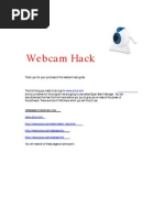 Web Cam Hack Guide