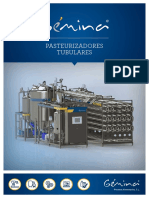 Pasteurizadores tubulares: tipos y aplicaciones