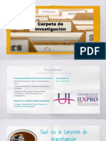 Carpeta de Investigacion