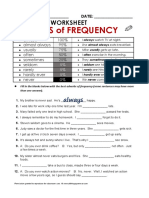 adverb of frequency