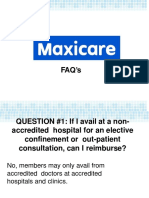 Maxicare FAQ hospital reimbursement coverage