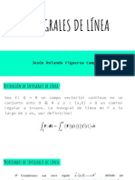 Diapositivas - Integrales de Linea