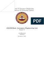 IIT Madras AE Lab Report Young's Modulus and Flexural Strength Test