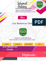 Aris Budiawan Thalib: Bahan Ajar Digital