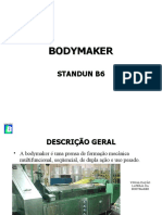 Configuração e funcionamento de uma bodymaker B6 para formação de latas