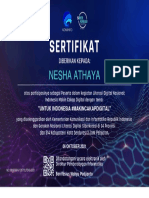 Nesha Athaya: "Untuk Indonesia #Makincakapdigital"