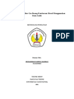 Rancang Bangun Filter Gas Buang Kendaraan Diesel Menggunakan Batu Zeolit