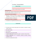 Caso Clínico Nefropatia Diabética