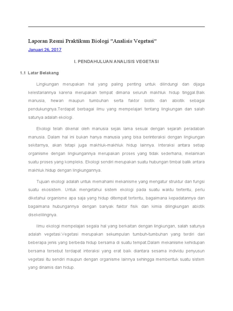 Prismaya Andarema: Laporan Resmi Praktikum Biologi 