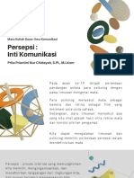 Daskom - Persepsi Inti Komunikasi