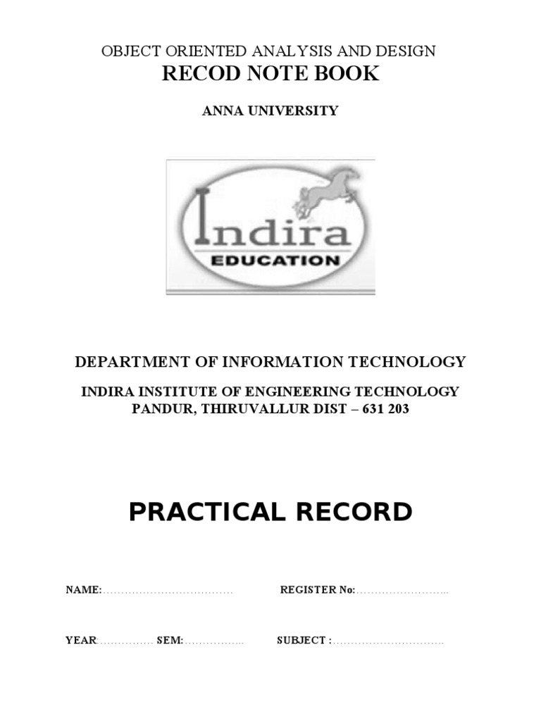 New SWLabManual | PDF | Use Case | Class (Computer Programming)
