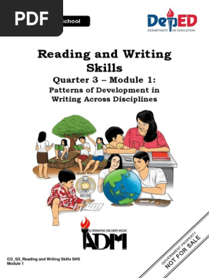 RWS_Q1_MODULE 1.PATTERNS OF DEVELOPMENT IN WRITING ACROSS DISCIPLINES