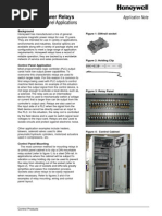 Relay Control Panel Applications: Magnetic Power Relays