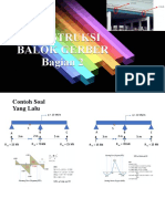 Konstruksi Balok Gerber Bagian 2