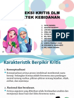 Refleksi Kritis dalam Praktek Kebidanan