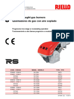 Forced Draught Gas Burners Quemadores de Gas Con Aire Soplado