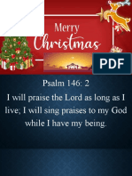 Praise and Worship Christmas Program