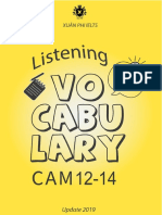 Listening Vocabulary Cam 12-14