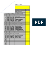 Template Nilai Portofolio: KD Kelas/Mapel: Materi No NIS Nisn Nama Nilai