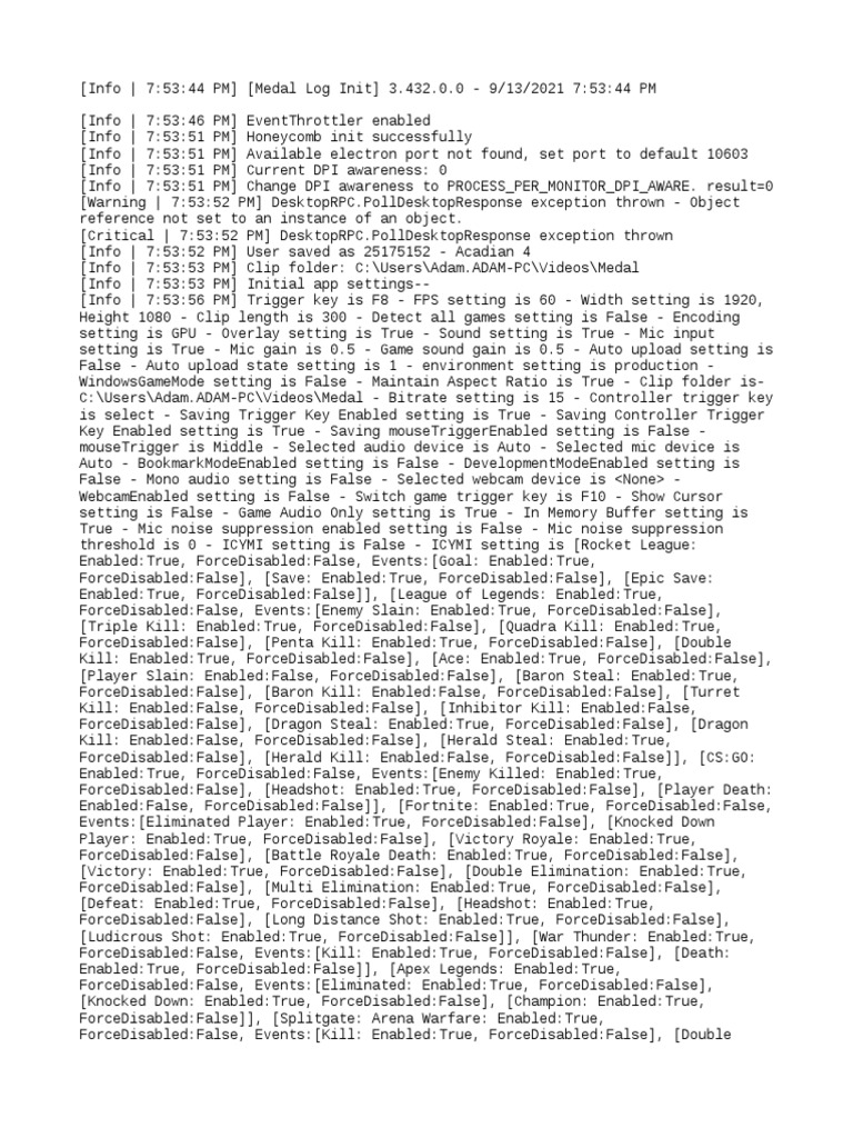 Medal Log 20210913 | PDF | Computing | Computer Architecture