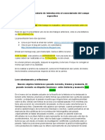 Evaluación Recuperatorio de Introducción Al Conocimiento Del Campo Específico