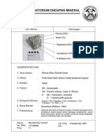 Laboratorium Endapan Mineral