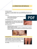 Dermatosis Metabólicas