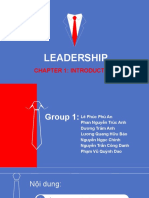 Chương 1 Tổng quan về lãnh đạo