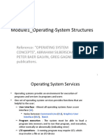 OS Structures and Services