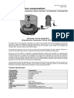 Barometer Test Kit, Model 3613 (King Nutronics Corporation, Part No. 3613-1-1)