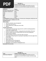 Job Sheets