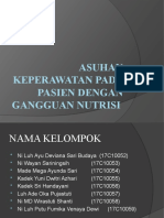 Asuhan Keperawatan Gangguan Nutrisi