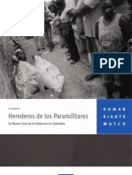 Informe Derechos Humanos en Colombia