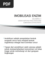 IMOBILISASI ENZIM
