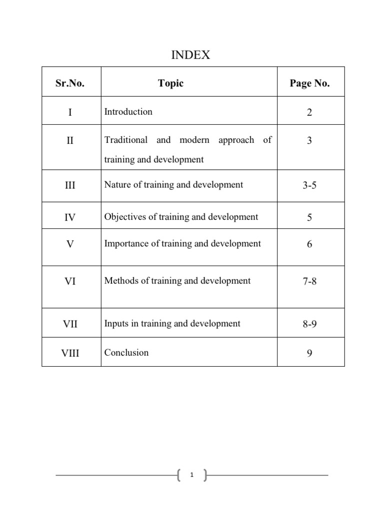 Objectives of Training and Development Human Resource Management Goal