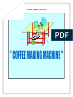 Synopsy Coffee Making Machine Using Geneva Mechanism