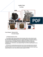 Analisis Usaha Tugas Kelompok PKF