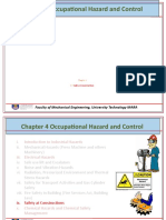 Chapter 4 Occupational Hazard and Control: Faculty of Mechanical Engineering, University Technology MARA