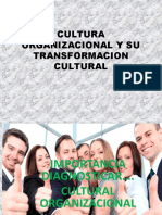 Cultura y Su Transformacion Cultural