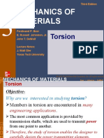 Mechanics of Materials: Torsion