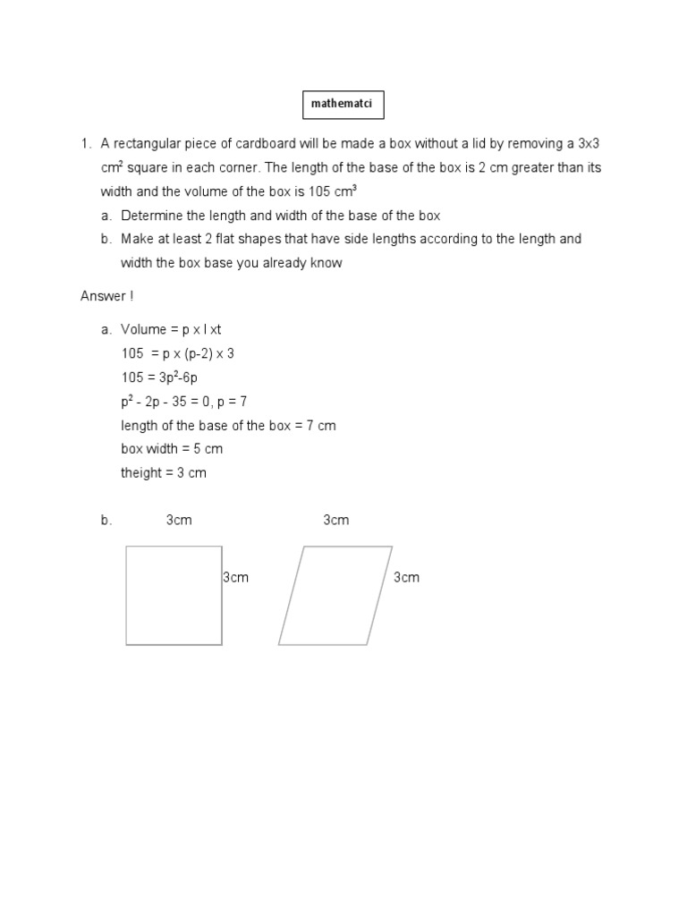 Mathematcial Creative Thingking Elaboration | PDF