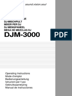 Djm-3000 Manual en Fr de Nl It Es