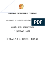 Data Structures Question Bank