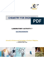Activity 7 Electrochemistry